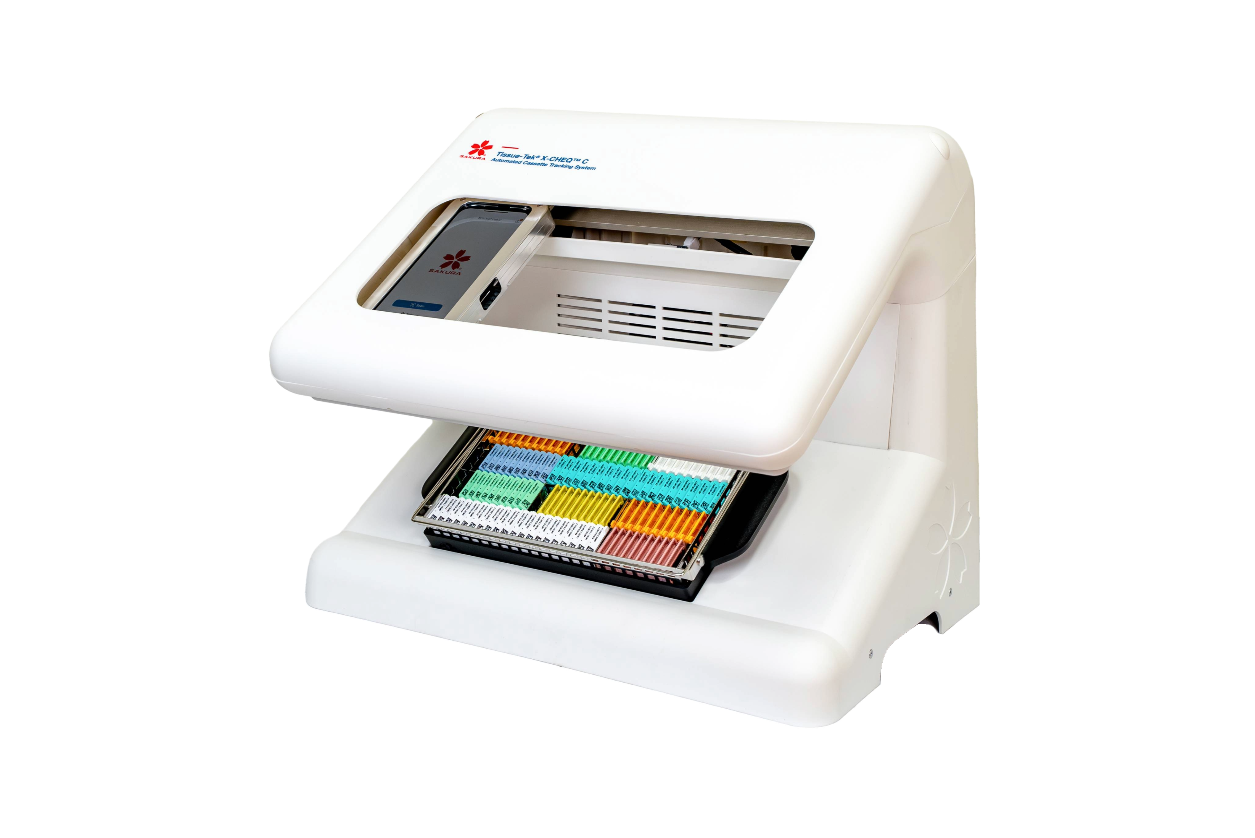 Tissue-Tek<sup>® </sup>X-CHEQ<sup>™ </sup>C  Automated Cassette Tracking System