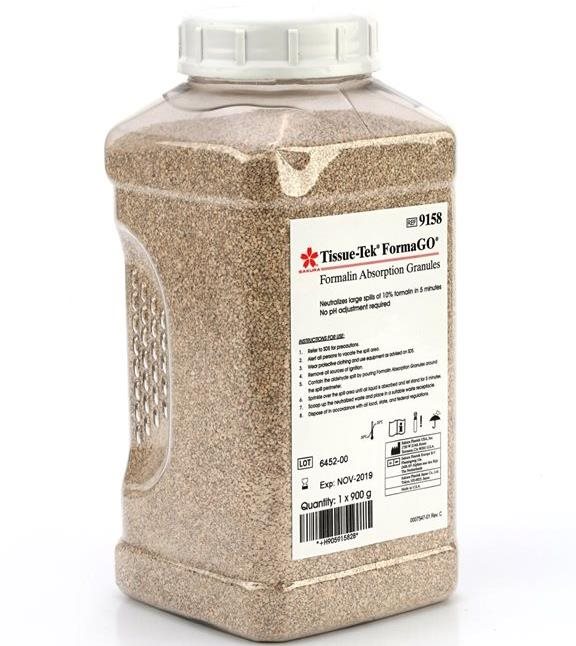 Tissue-Tek<sup>®</sup> FormaGO<sup>®</sup> Formalin Absorption Granules